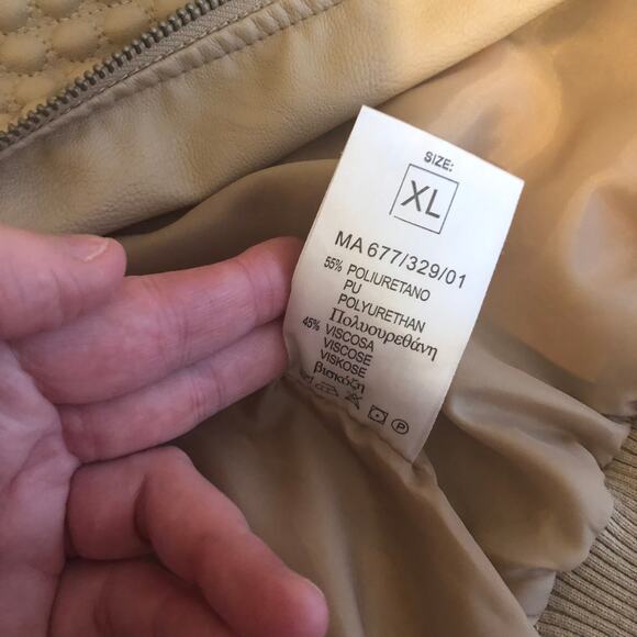 Risskio Full Zip High Neck Zip Pockets Jacket Womens Size XL - Picture 7 of 9